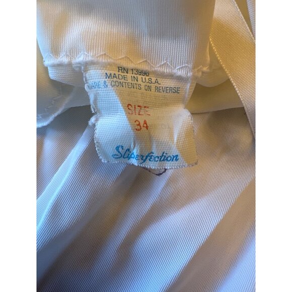 Vintage Slipfection White Slip Dress - Picture 4 of 5